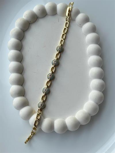 Vip 14k Yarım Nazar Toplu Bileklik