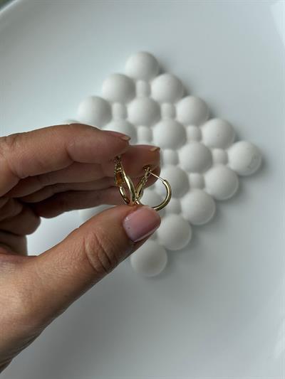 Vip14k Halka Çocuk Küpe