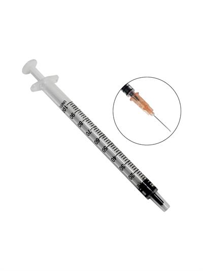 1 cc Steril İnsülin Enjektörü
