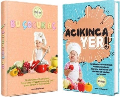 2' Ek Gıda Tarif Kitabı Seti