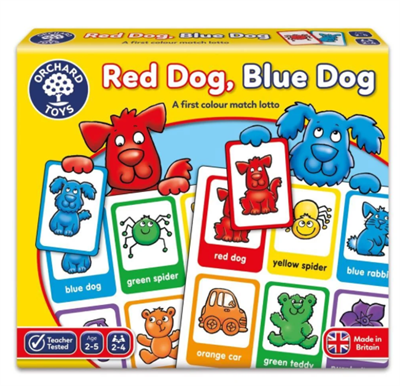 Orchard Toys Red Dog Blue Dog 2-5 Yaş