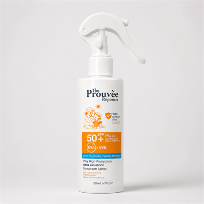 THE PROUVEE 50+ SPF DOĞAL GÜNEŞ SPREYİ AİLE BOY 200 ML