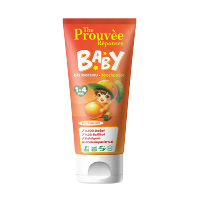 The Prouvee Reponses Organik Çocuk Diş Macunu Portakallı 35 Ml