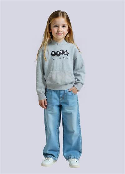 ÇOCUK KAPŞONLU SWEAT GRİMELANJ