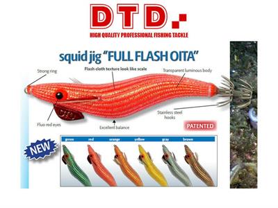 DTD Retro OITA 3.0 Glow Sinking Speed 96 mm 16.2 gr Kalamar Zokası