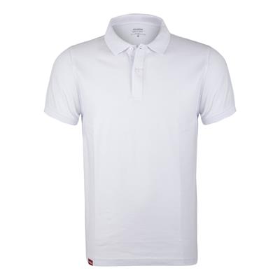 Evolite DeepRaw Erkek Polo T-Shirt- Beyaz