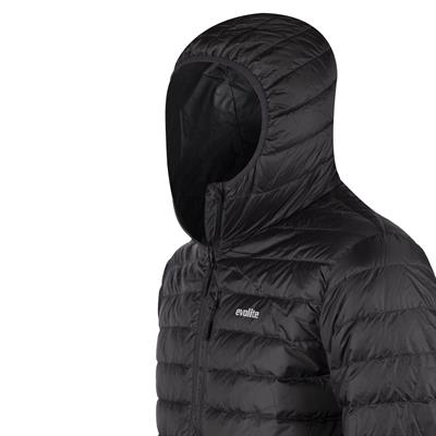 Evolite DownTouch Erkek Kaz Tüyü Mont - Siyah