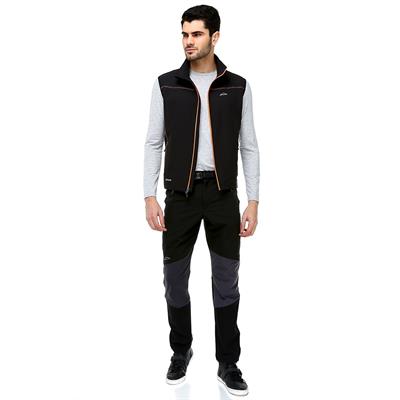 Evolite Point Softshell Erkek Pantolon - Siyah/Gri