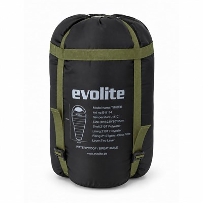 Evolite Timber -15°C Uyku Tulumu - Haki