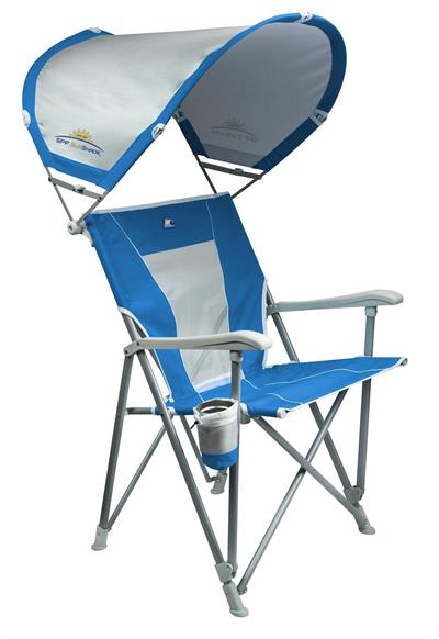 Gci Outdoor SunShade Captains Chair Güneşlikli  Katlanır Plaj Sandalyesi