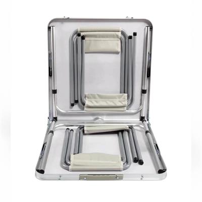 Madfox Nomad Duo Tabureli Katlanır Kamp Masası Seti