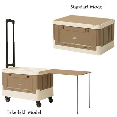 Naturehike A-Box (PP) Kapaklı Katlanır Saklama Kutusu [ Seyahat Organizatörü ]