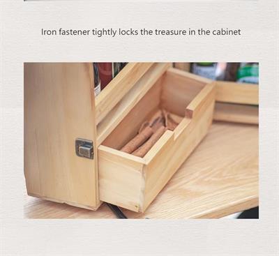 Naturehike BurlyWood Multi Layer Ahşap Kamp Orman Mutfağı