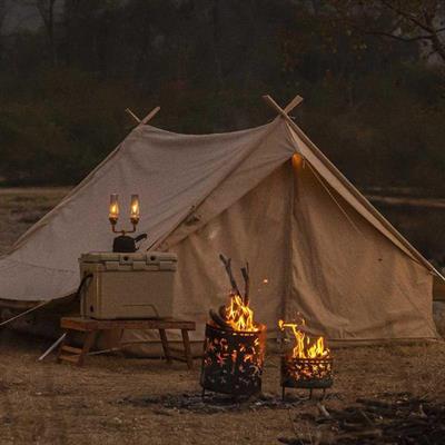 Naturehike Extend 4.8 Eaves Tower Pamuklu Aile Glamping Çadırı