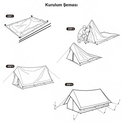 Naturehike Extend 5.6 Eaves Tower Pamuklu Aile Glamping Çadırı
