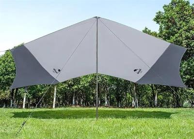 Naturehike Hexagon Sunrise Canopy 3.5x4 mt Tarp [Güneş ve Rüzgar Koruma Tentesi]