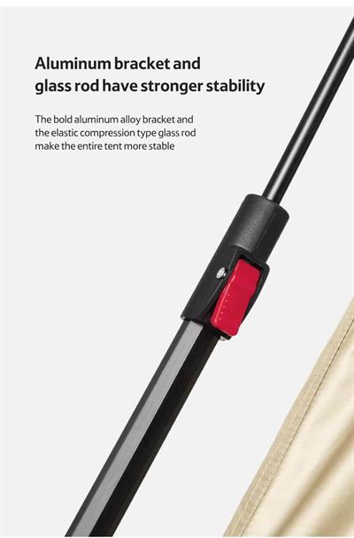 Naturehike WC & Duş & Giyinme Çadırı [ Otomatik Kurulum - İki Odalı ]