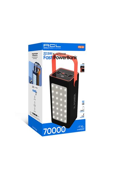 ACL PW-52 22.5W XL Outdoor Fast Power Bank 70.000 mAh