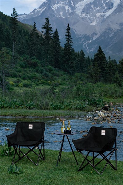 CAMPFESTO Fortis Katlanabilir Outdoor Sandalye Taşınabilir Kamp & Piknik Sandalyesi