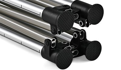 CAMPFESTO Horizon Katlanabilir Outdoor Masa 130x64,5 cm Ayarlanabilir Yükseklikli Kamp & Piknik Masası