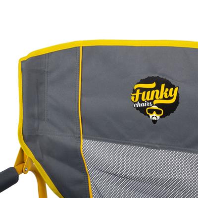 FUNKY CHAIRS Extra Katlanabilir XL Kamp Koltuğu – Sarı