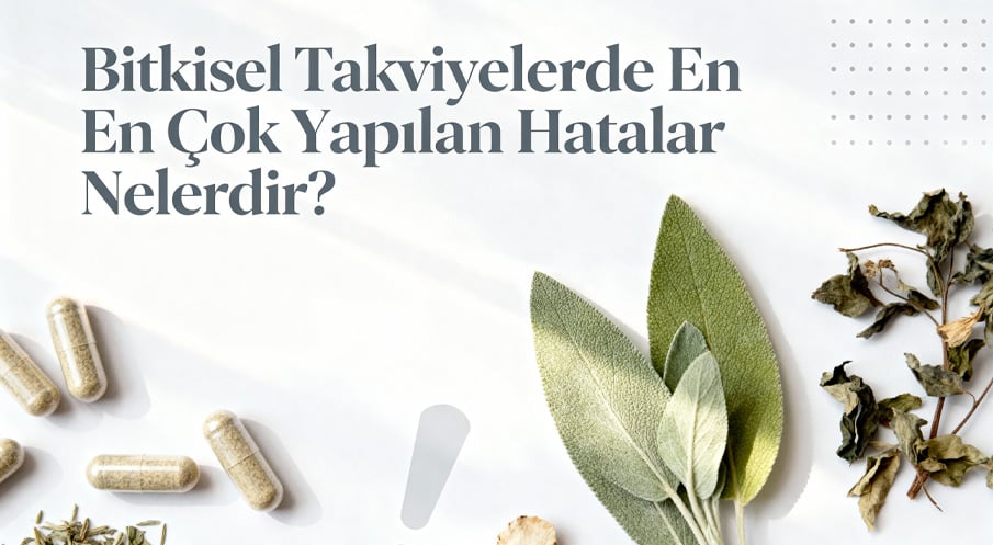 Bitkisel Takviyelerde En Çok Yapılan Hatalar Nelerdir?