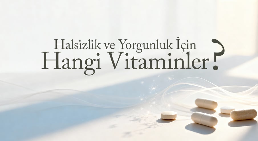Halsizlik ve Yorgunluk İçin Hangi Vitaminler Kullanılmalıdır?