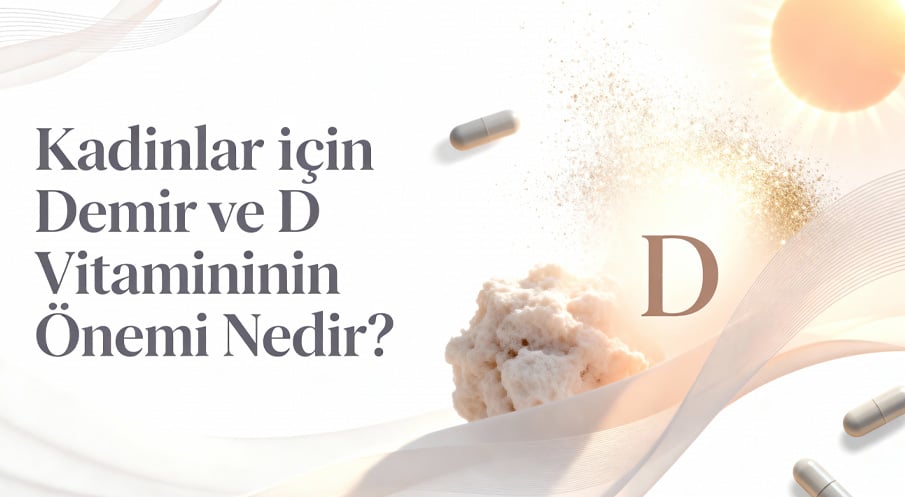 Kadınlar İçin Demir ve D Vitamininin Önemi Nedir?