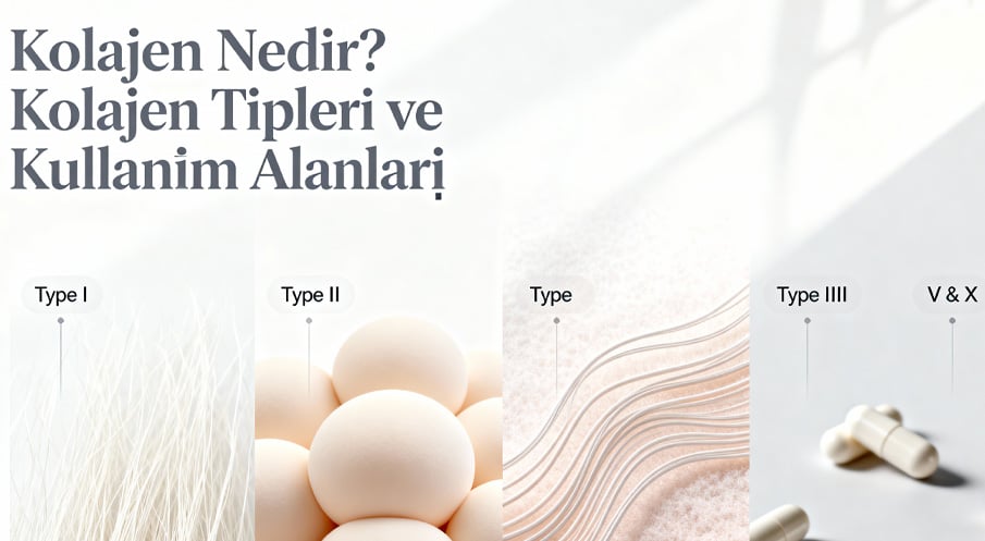 Kolajen Nedir? Kolajen Tipleri ve Kullanım Alanları
