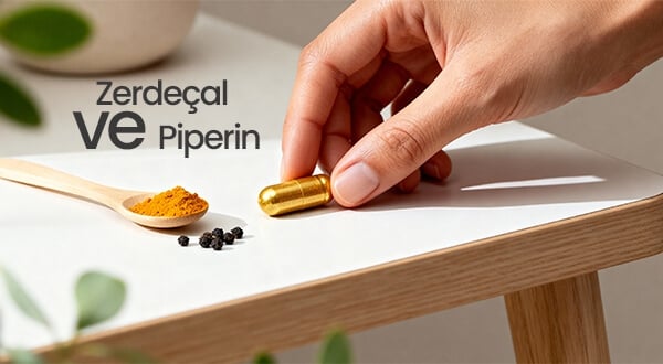 Zerdeçal ve Piperin Güçlü Antioksidan İkilisi
