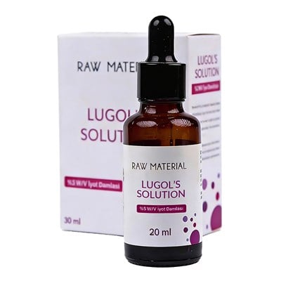 Lugol's Solution İyot %5 Damla 20 ml