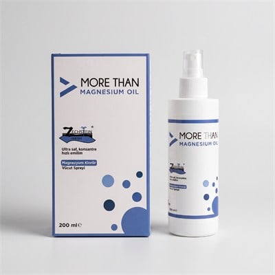 Magnezyum Yağı Vücut Spreyi 200 ml | Doğal & Saf Magnezyum