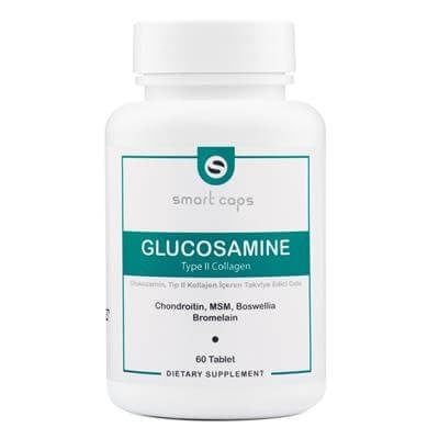 Smart Caps Glukozamin Tip II Kolajen 60 Tablet