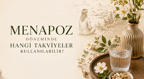 Menopoz Döneminde Hangi Takviyeler Kullanılabilir?