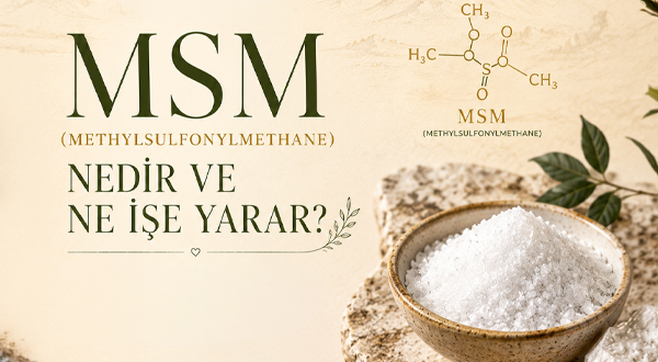 MSM (Methylsulfonylmethane) Nedir? Ne İşe Yarar?