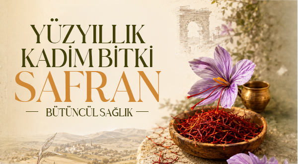 Yüzyıllık Kadim Bitki Safran ve Bütüncül Sağlık
