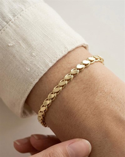 14K Xuping Arpa Model Bileklik