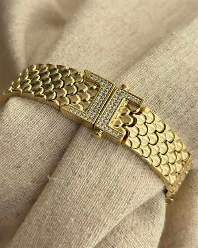 14K Xuping Balıksırtı Gurmet Bileklik