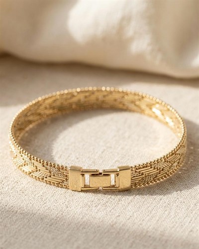 14K Xuping Hasır Model Bileklik