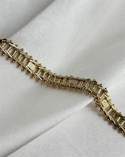 14K Xuping Hasır Örgü Model Bileklik