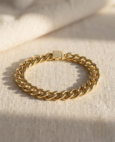 14K Xuping İnce Gurmet Bileklik