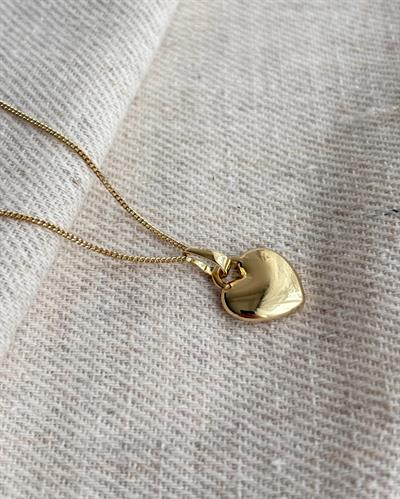 14K Xuping Kalp Kolye