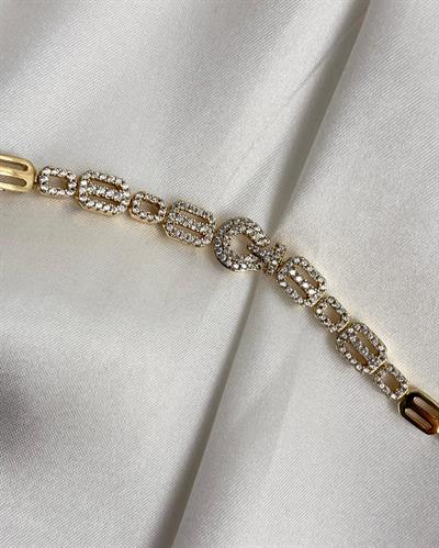 14K Xuping Nal Model Taşlı Bileklik