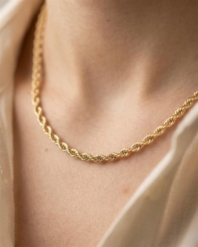 14K Xuping Sarmal Kolye