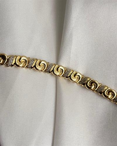14K Xuping Taşlı Samanyolu Bileklik