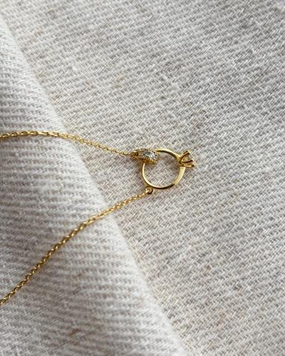 14K Xuping Yüzük Model Kolye