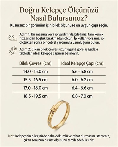 Xuping Livia Gold Kelepçe