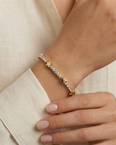 Xuping Pırlanta Star Gold Bileklik