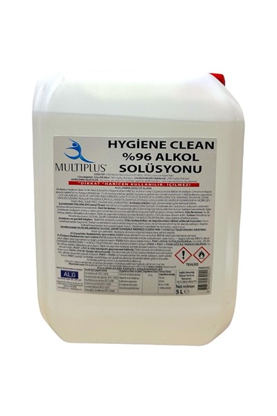 %96 Alkol Yüzey, Tıbbi Cihaz Ve Alet Temizleyici 5 Litre