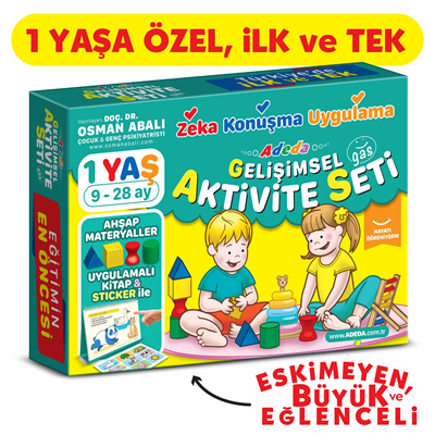 1 Yaş Gelişimsel Aktivite Seti